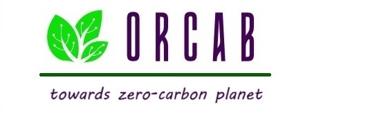 ORCaB Logo — towards zero-carbon planet